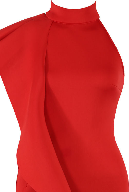 Ruffle Bodycon Dress