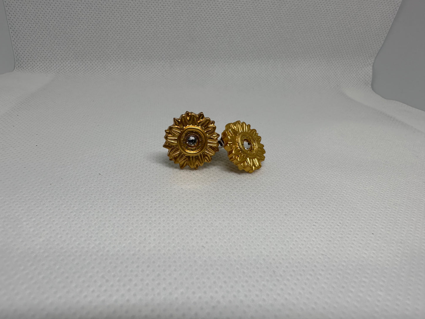 Luxury collection: Sunflower Swarovski earrings