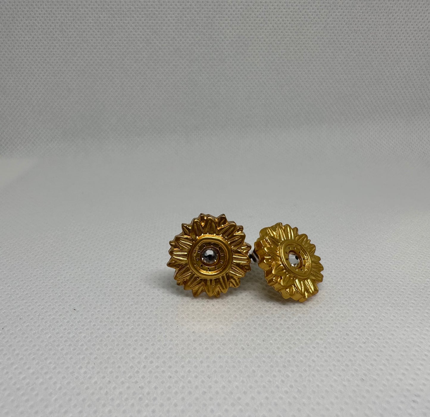 Luxury collection: Sunflower Swarovski earrings
