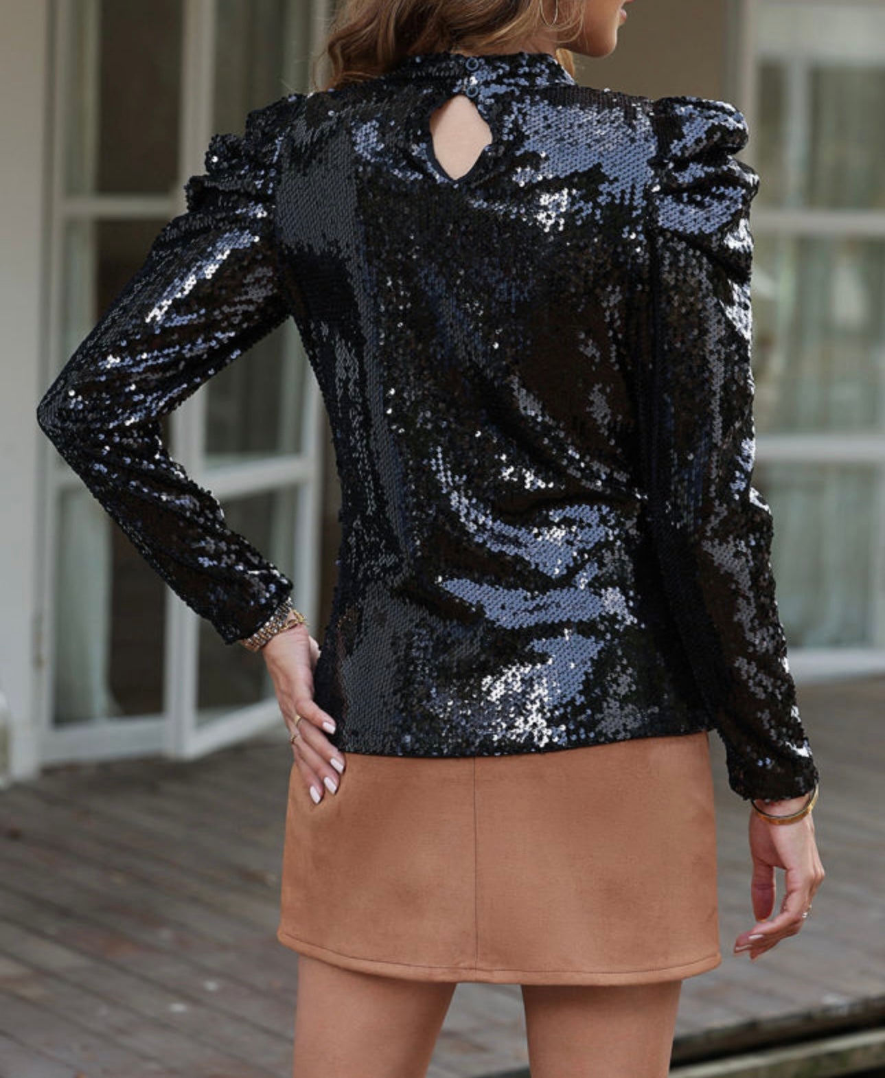 Sequins top