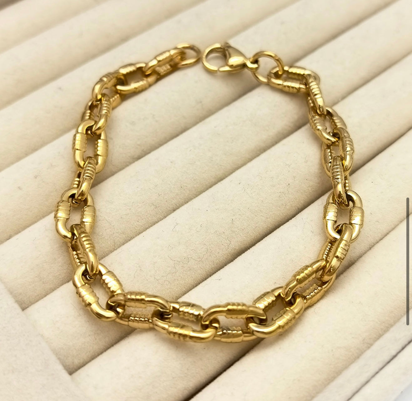 Gold bracelets