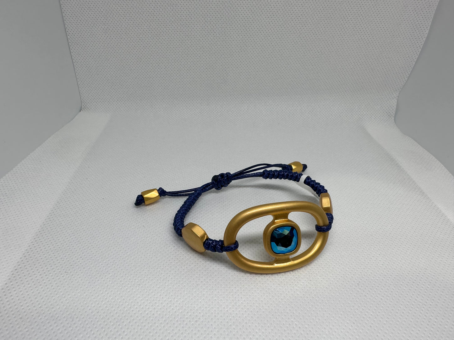 Blue Swarovski bracelet