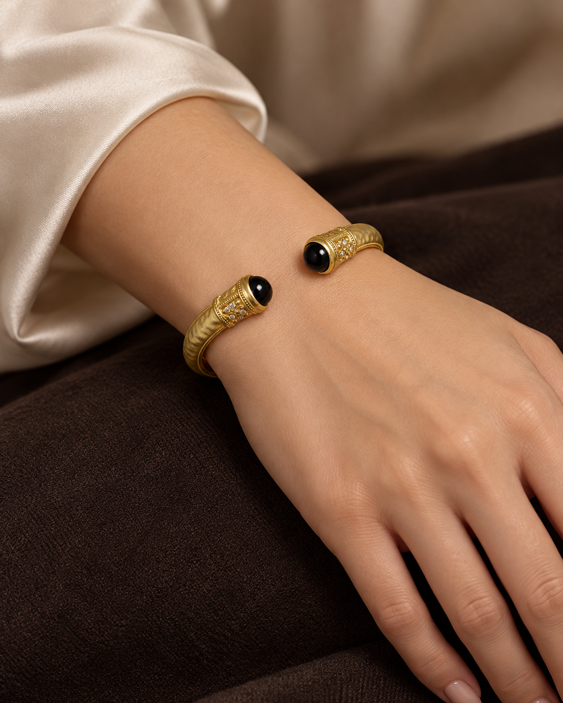 Midnight Luxe Cuff Bracelet