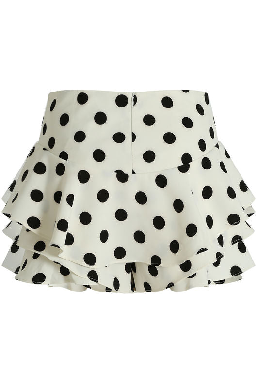 Polka dots skirt