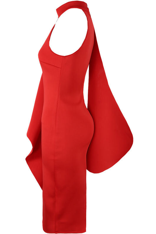 Ruffle Bodycon Dress