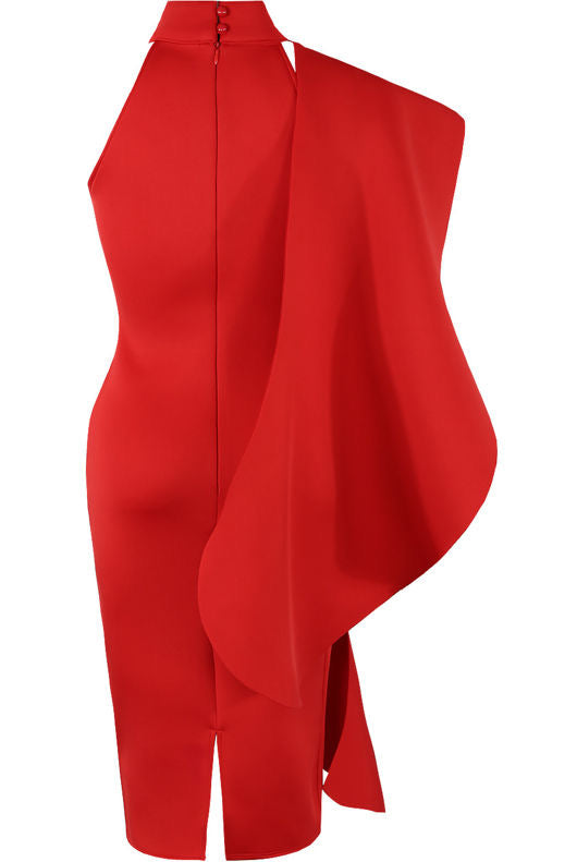 Ruffle Bodycon Dress