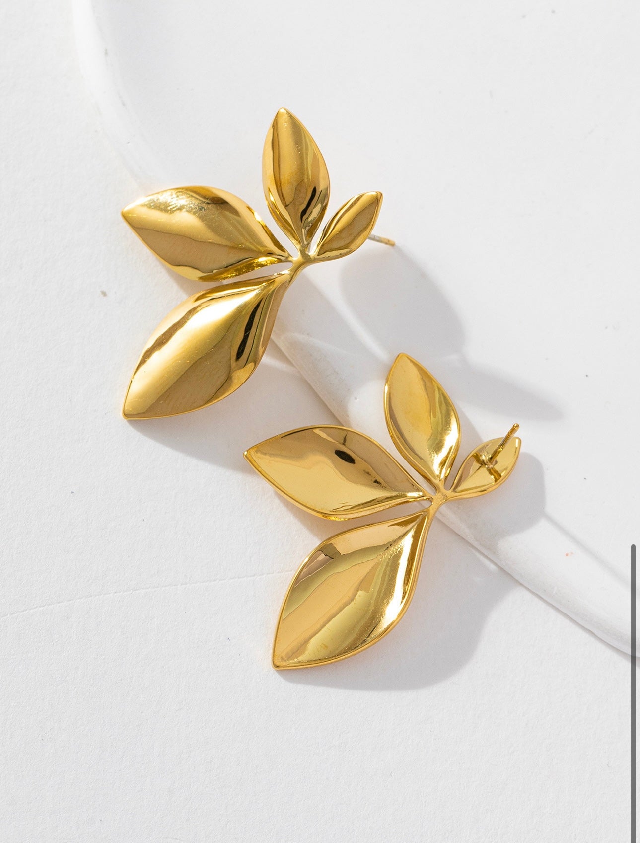 Petal earrings