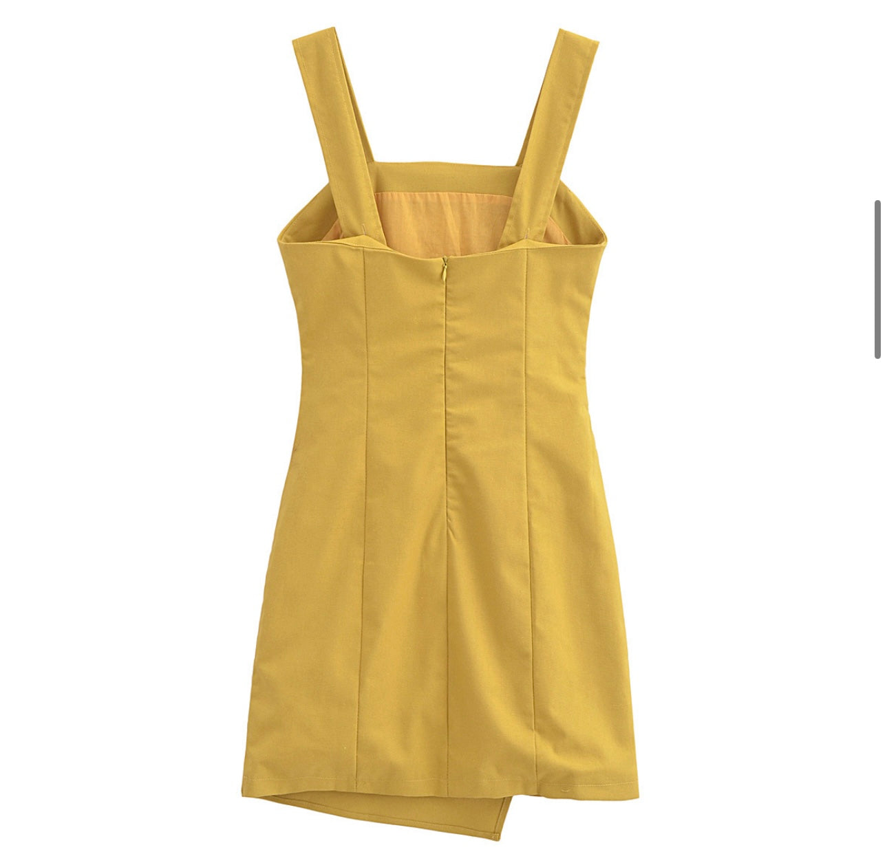 Mustard dress