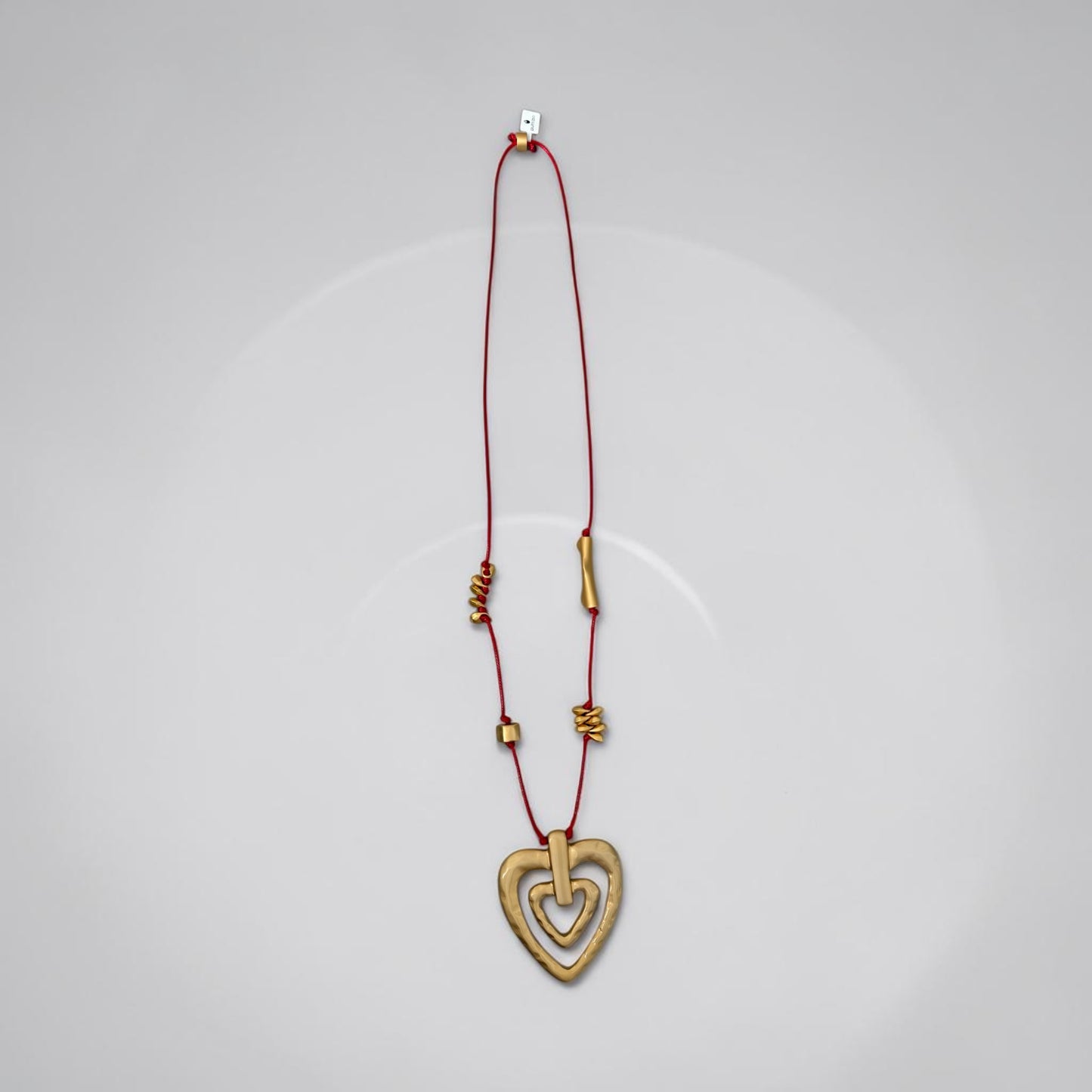 Red heart necklace