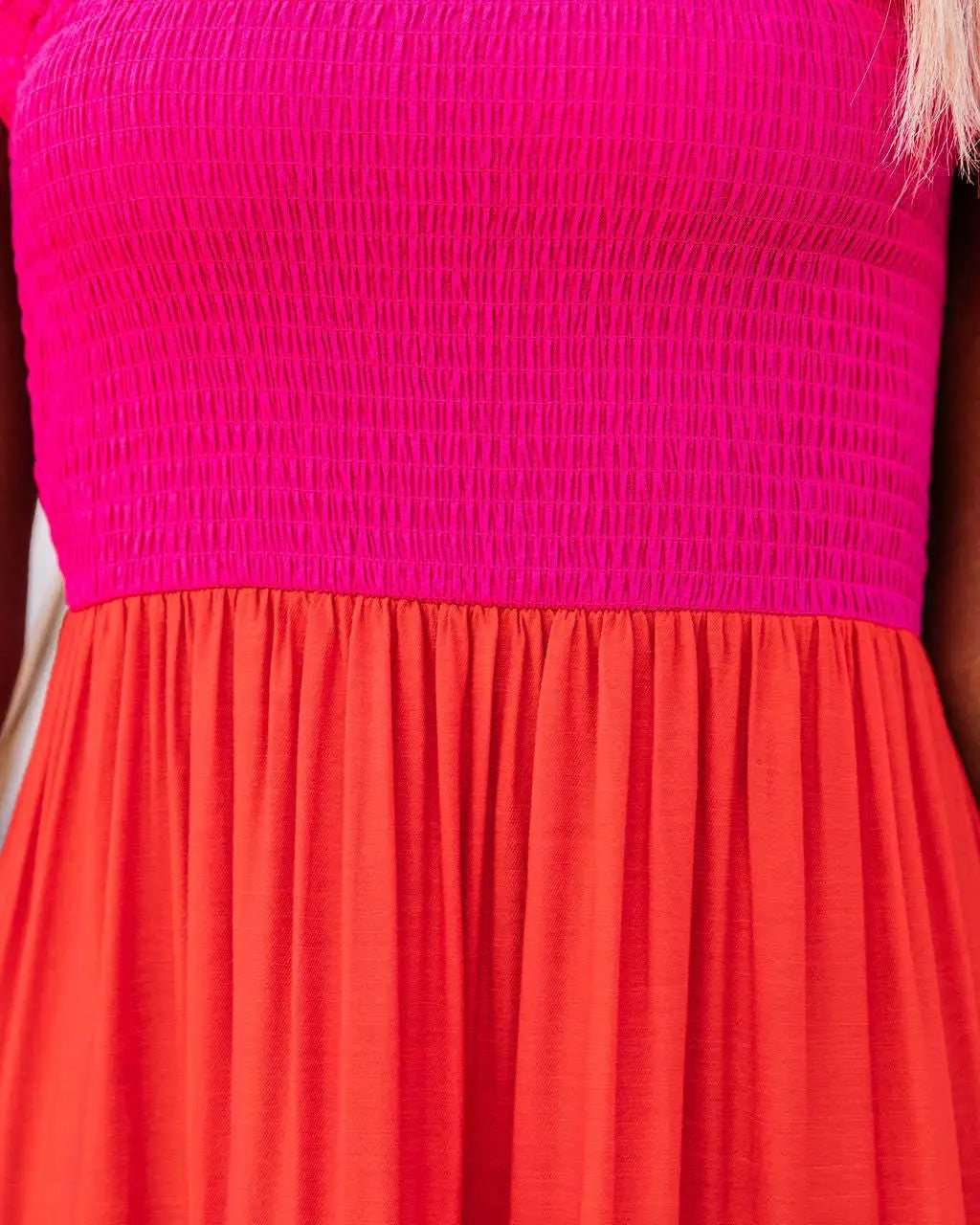 Patches maxi dress