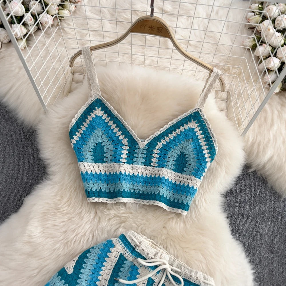 Summer Cotton Knitted set
