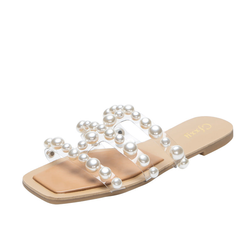 Pearls sandals