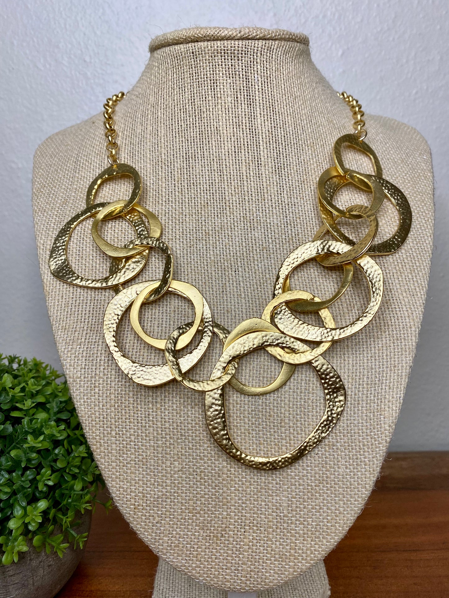 Rings necklace