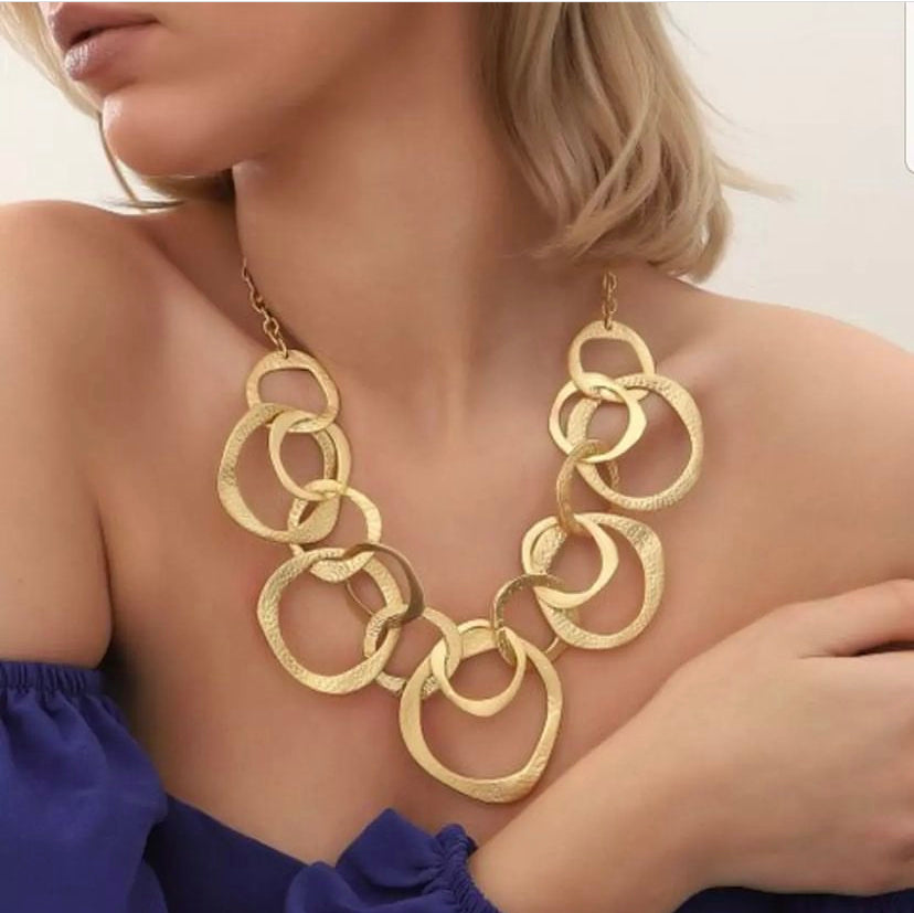 Rings necklace