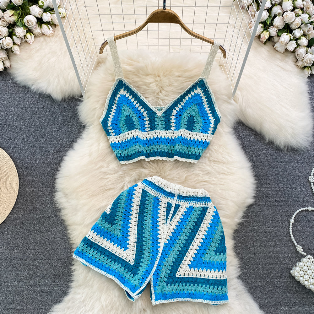 Summer Cotton Knitted set