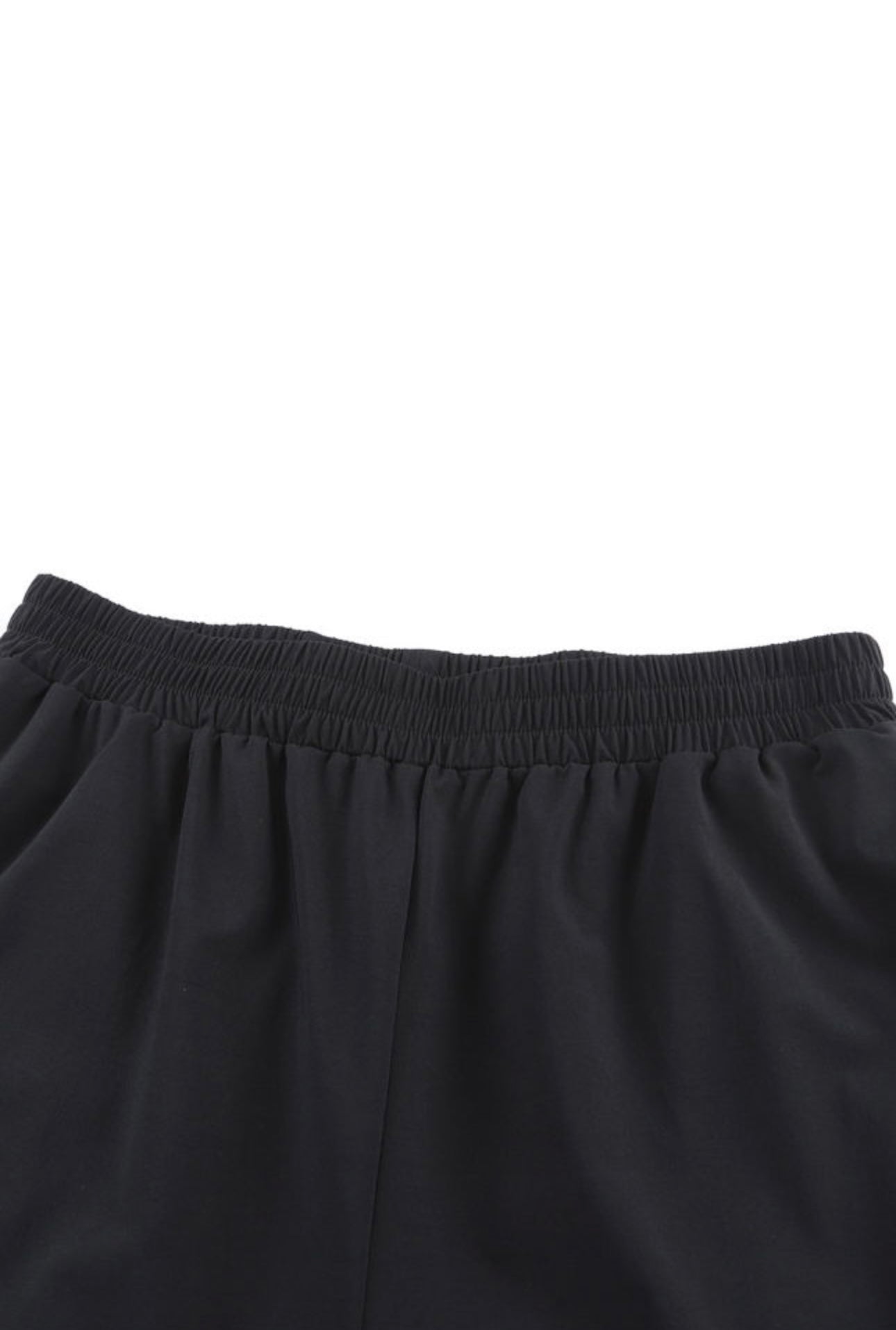 Black cargo pants