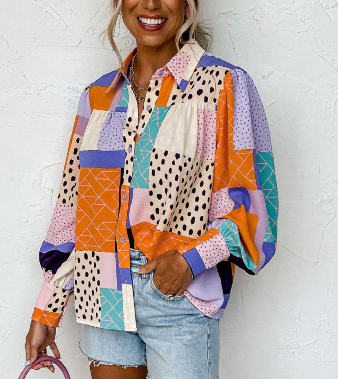 Multicolor top
