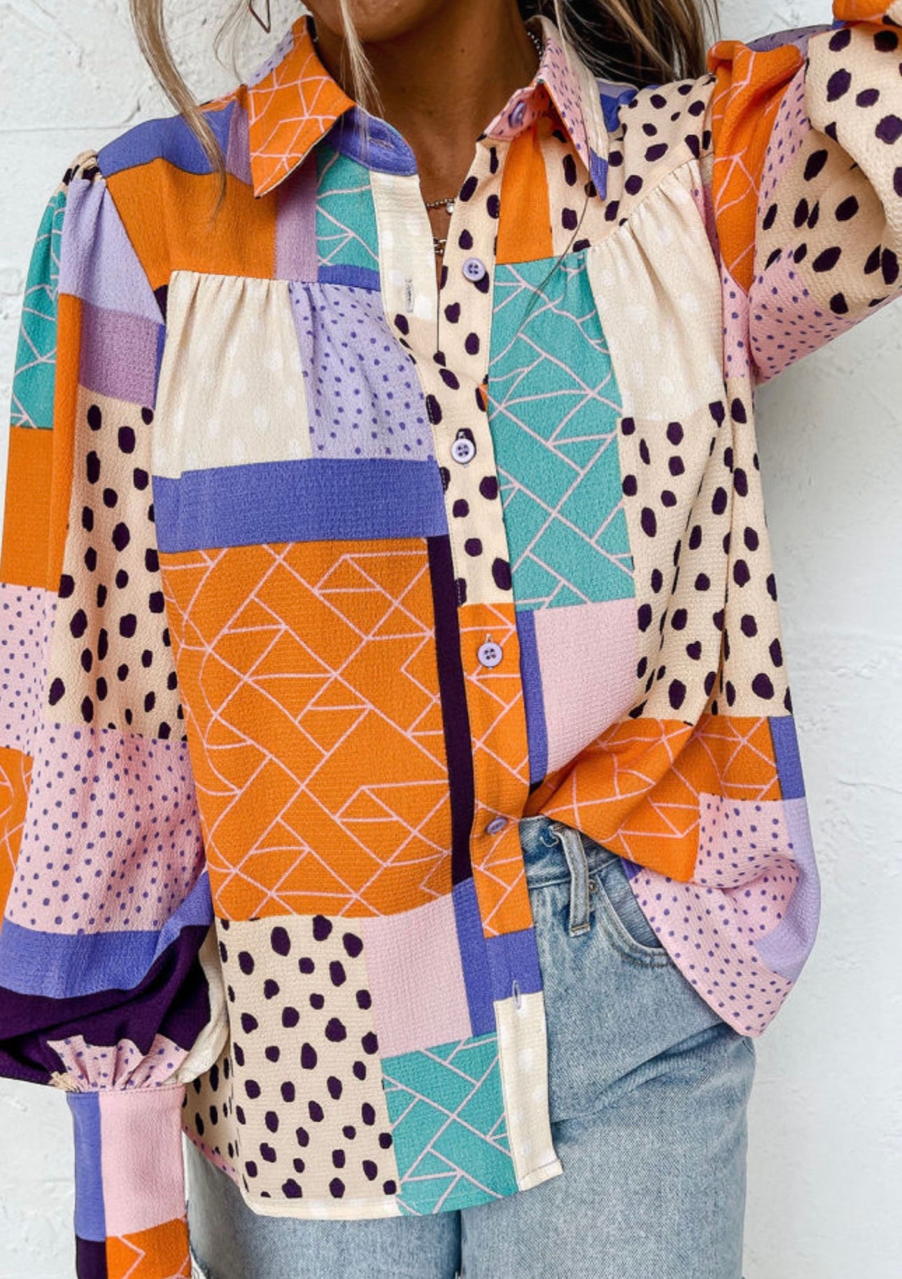 Multicolor top