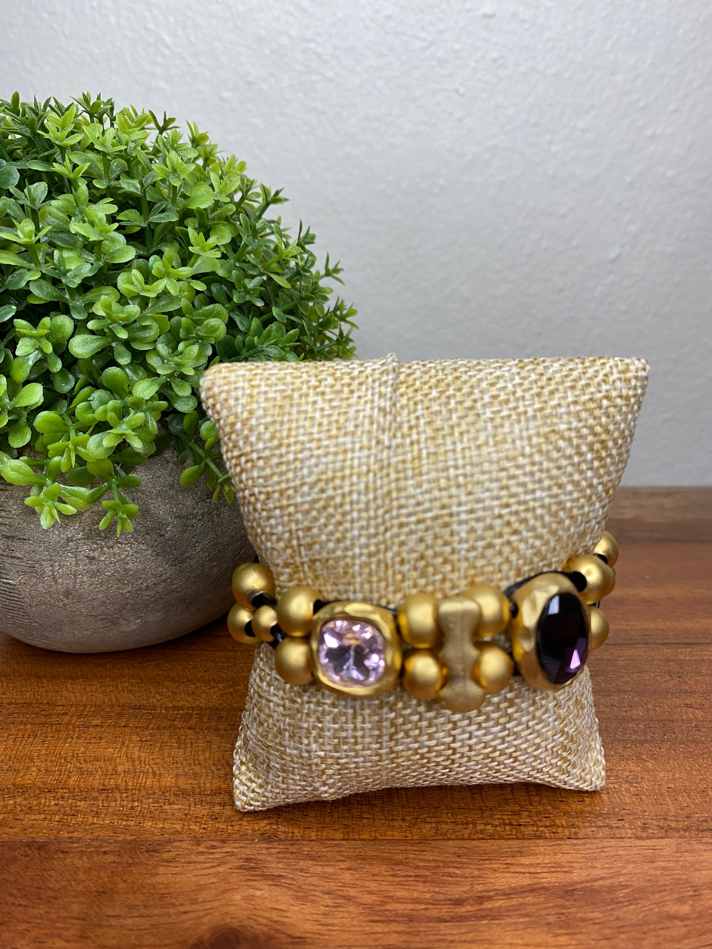 Purple crystal’s bracelet