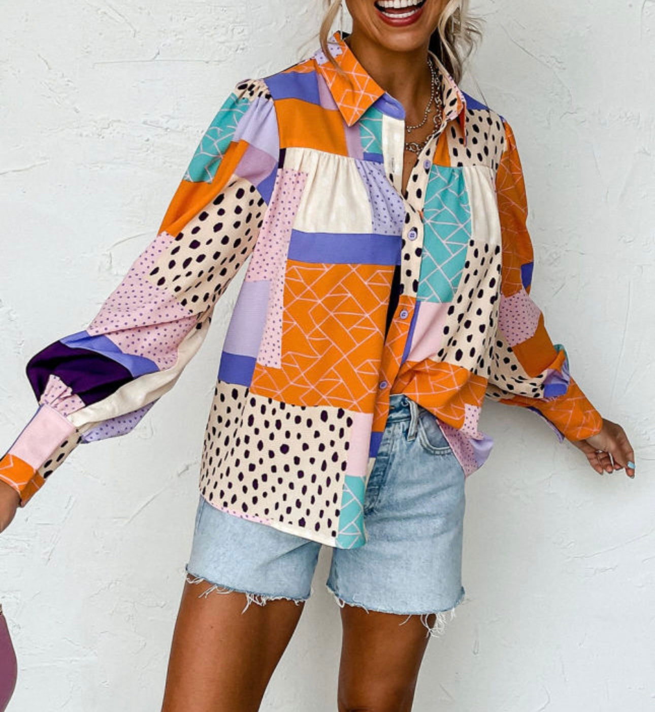 Multicolor top