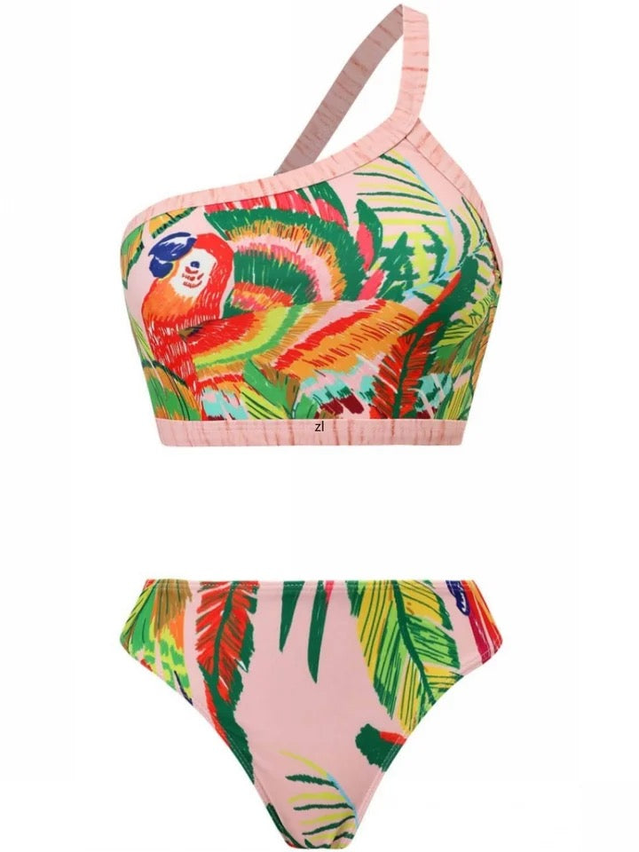 Retro 3 pieces swimsuit