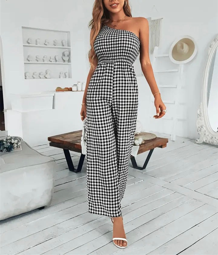 Checkers jumpsuit
