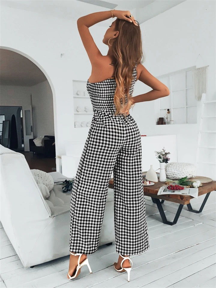 Checkers jumpsuit