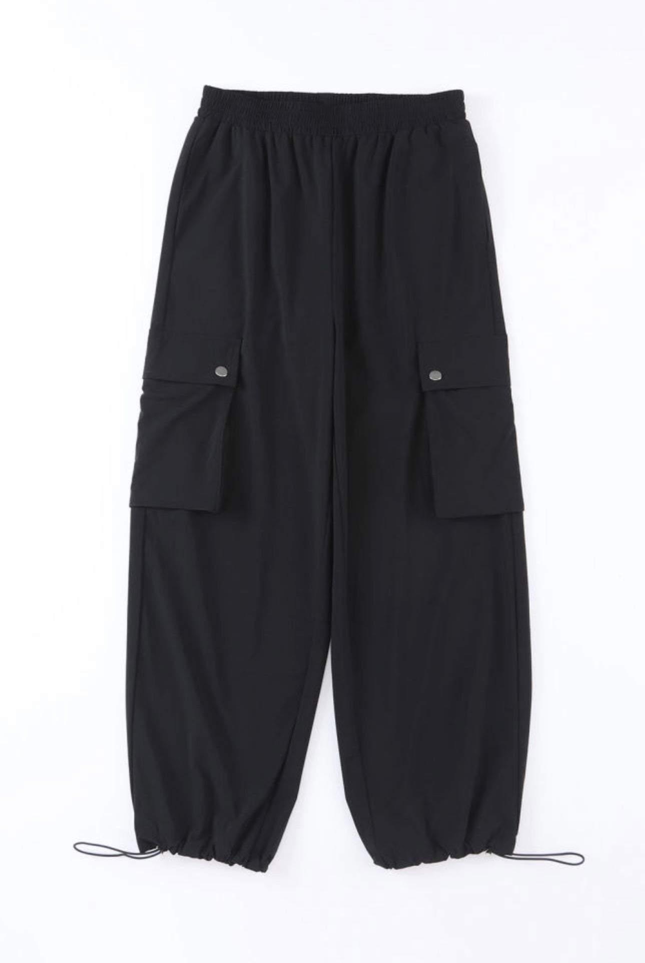 Black cargo pants