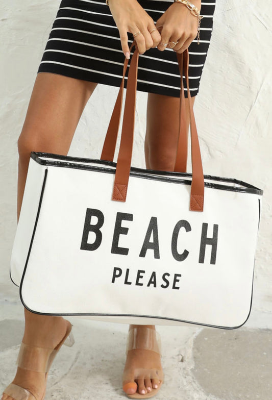 Tote Bag Beach Please