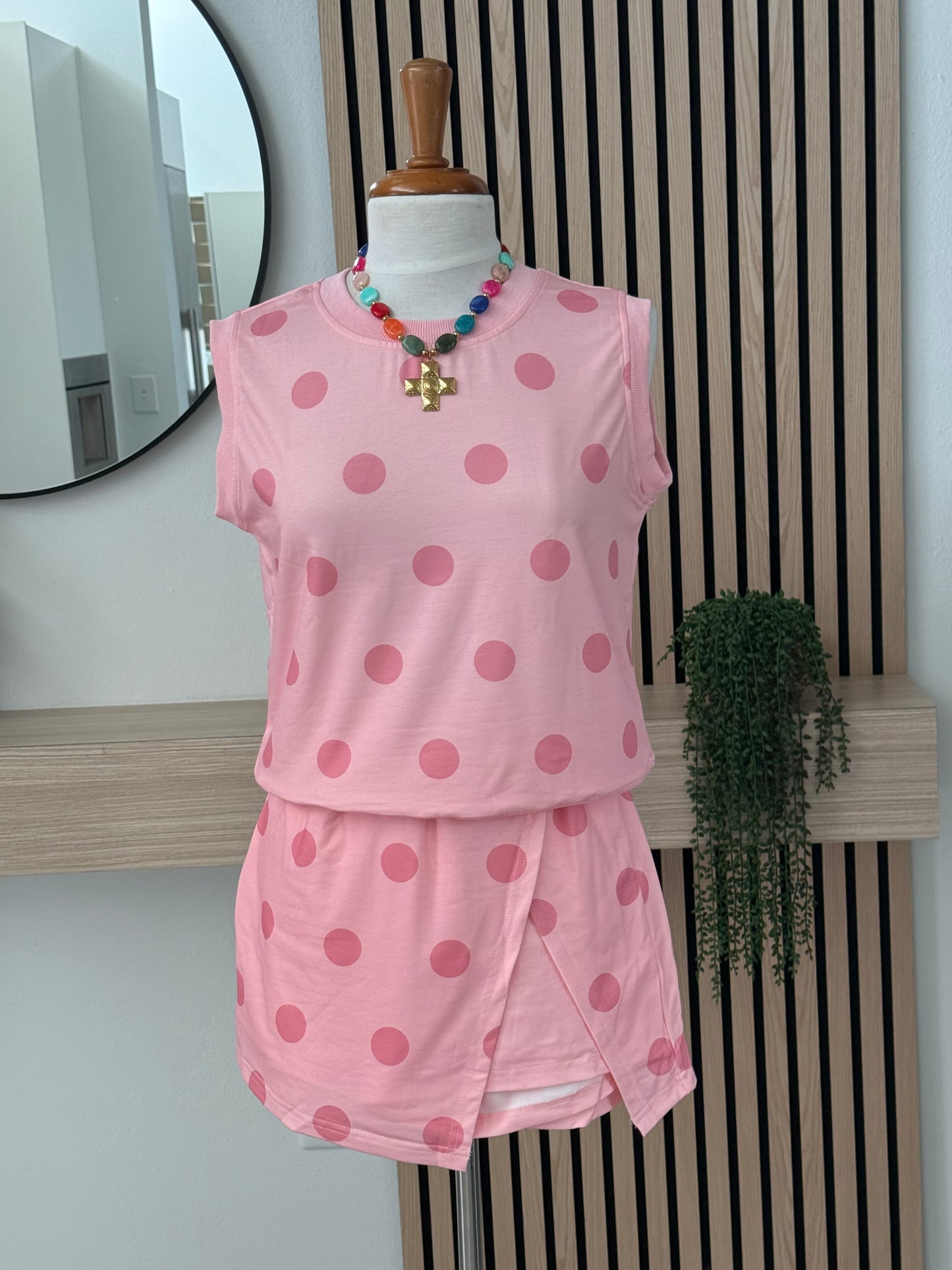 Polka dots set
