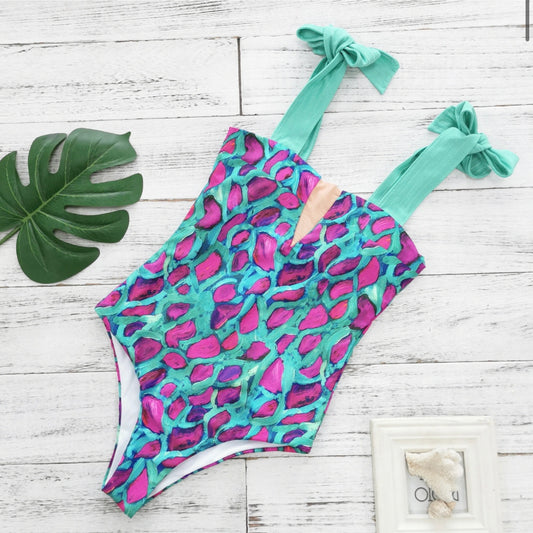 Turquoise swimsuit