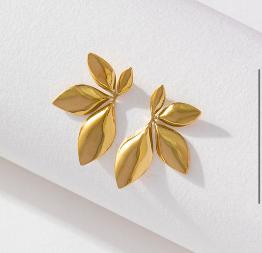 Petal earrings