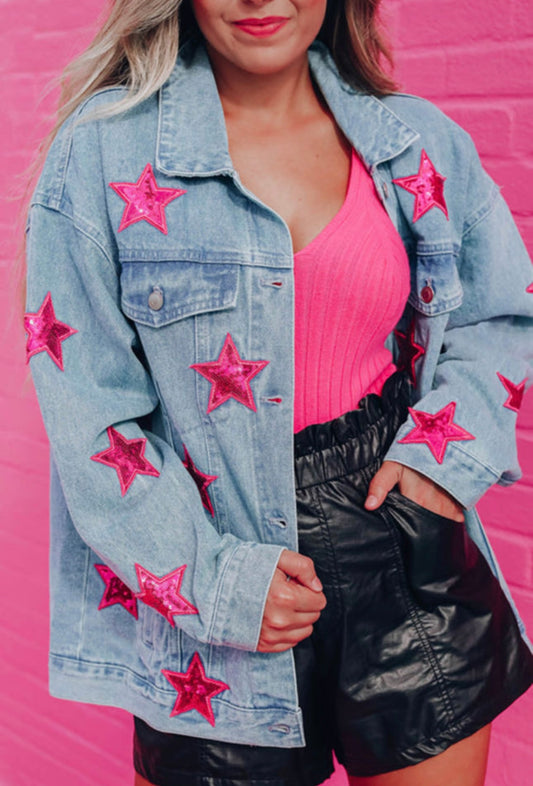 Pink star jacket