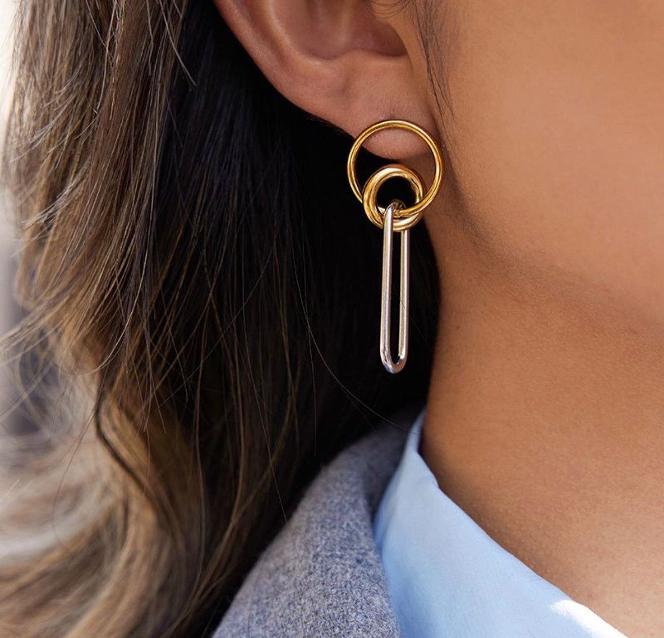 Irregular earrings