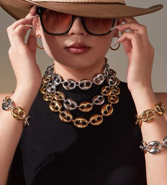 Pig nose necklaces