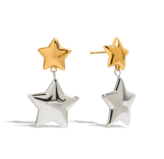 Star earrings