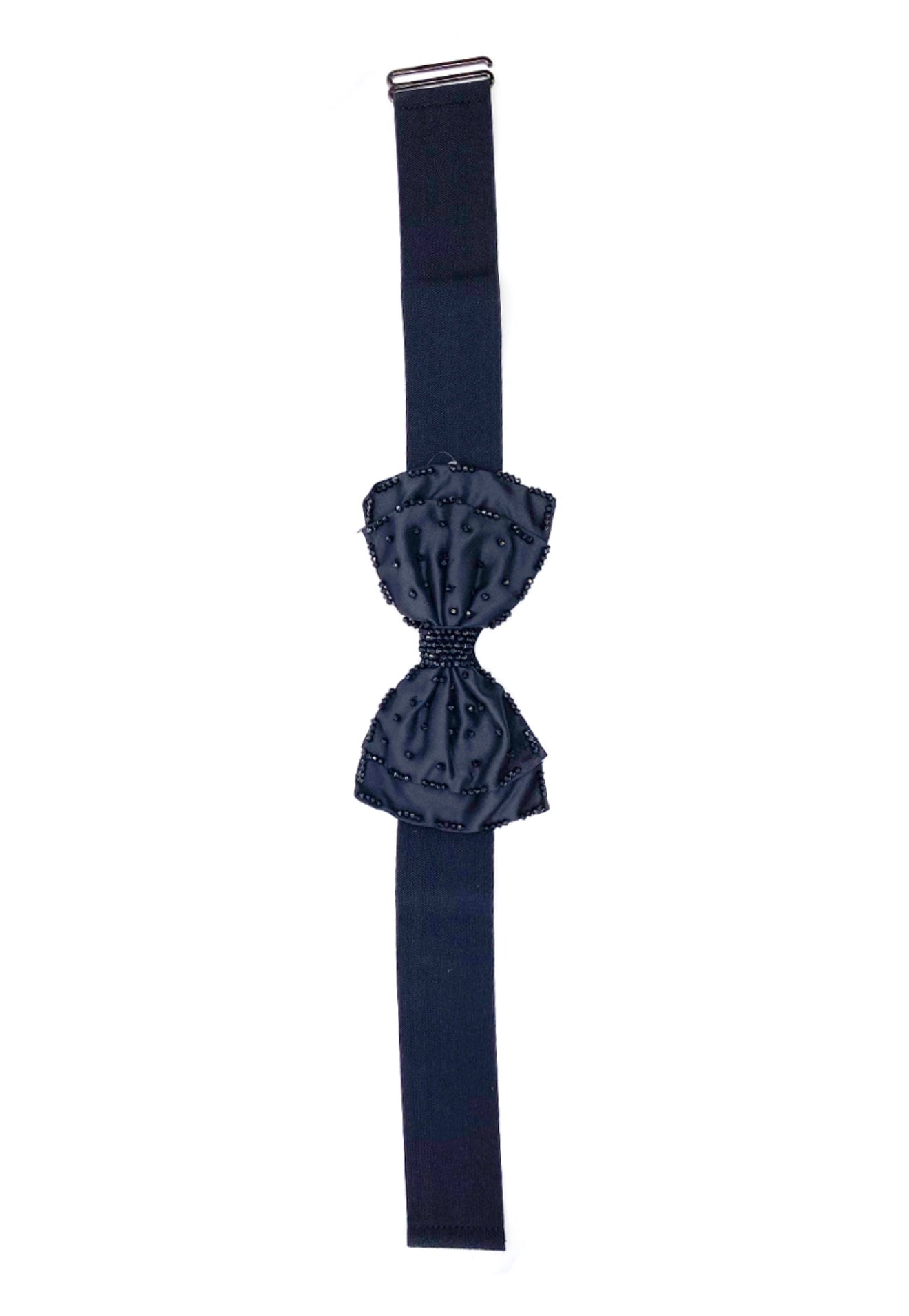 Embellished Bow Waist Belt
