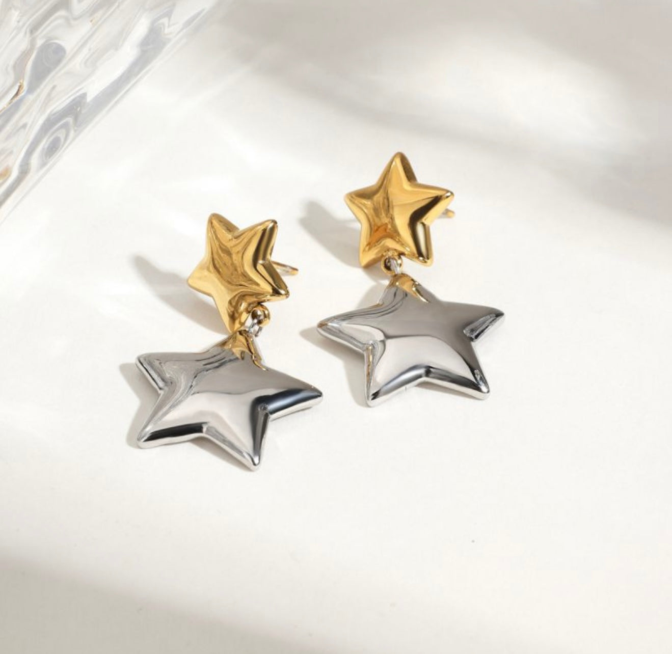 Star earrings