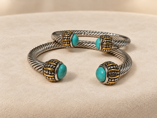 Turquoise Riviera Cuff Bracelet