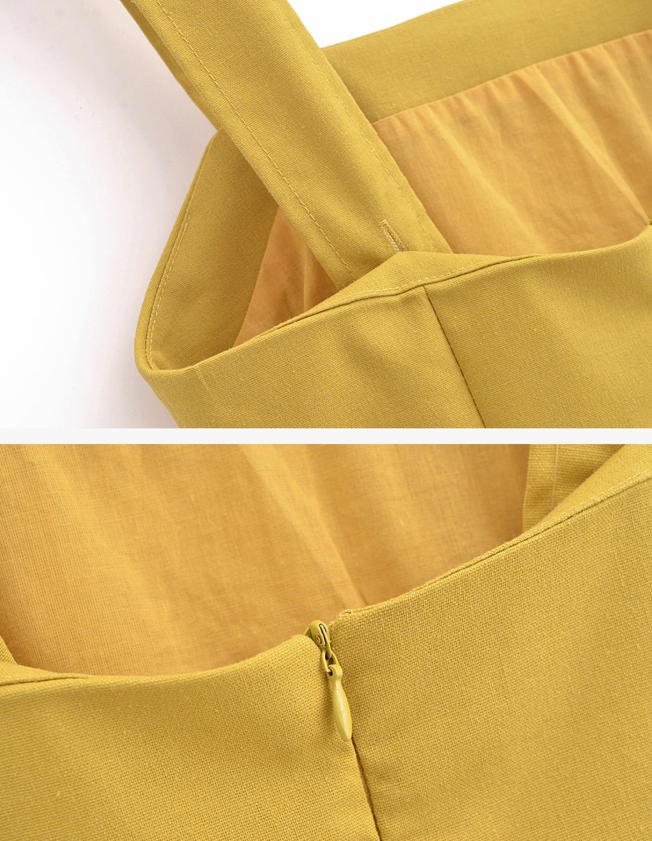 Mustard dress