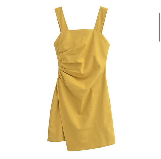 Mustard dress