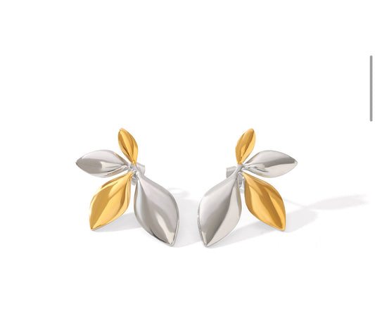 Petal earrings