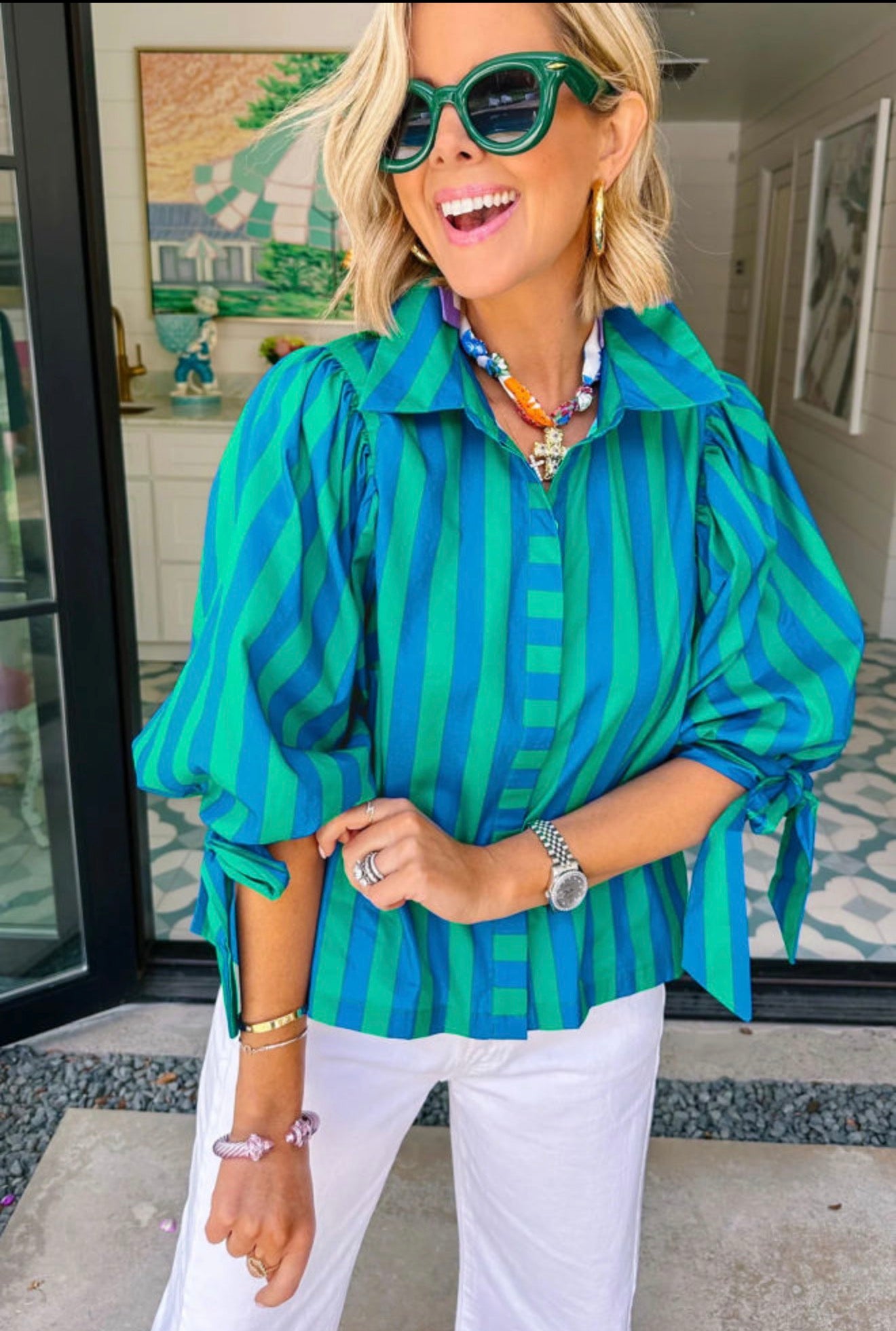 Stripes blouse