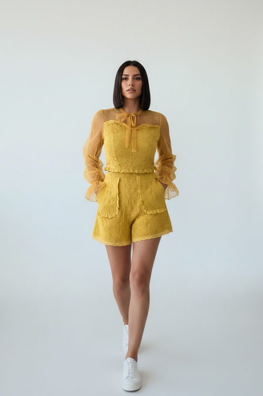 Lace 2 pieces set