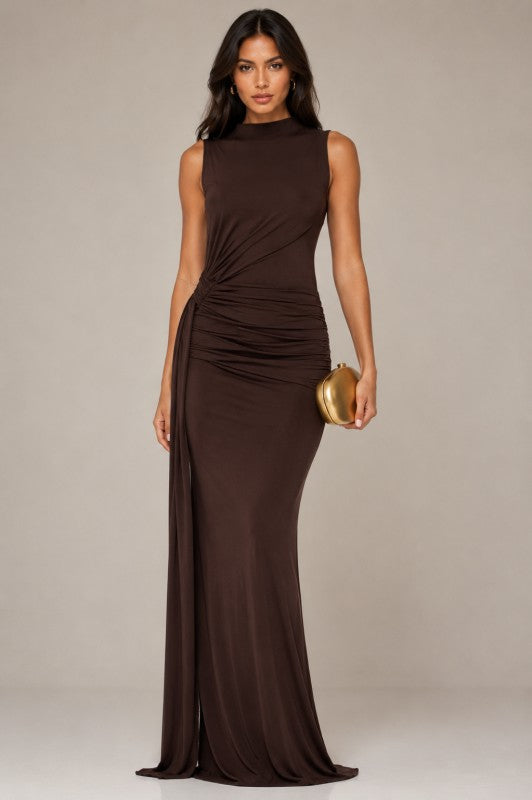 Draped Maxi Dress