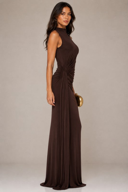 Draped Maxi Dress