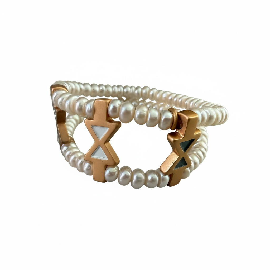 Cultured Pearl Double-Wrap Bracelet