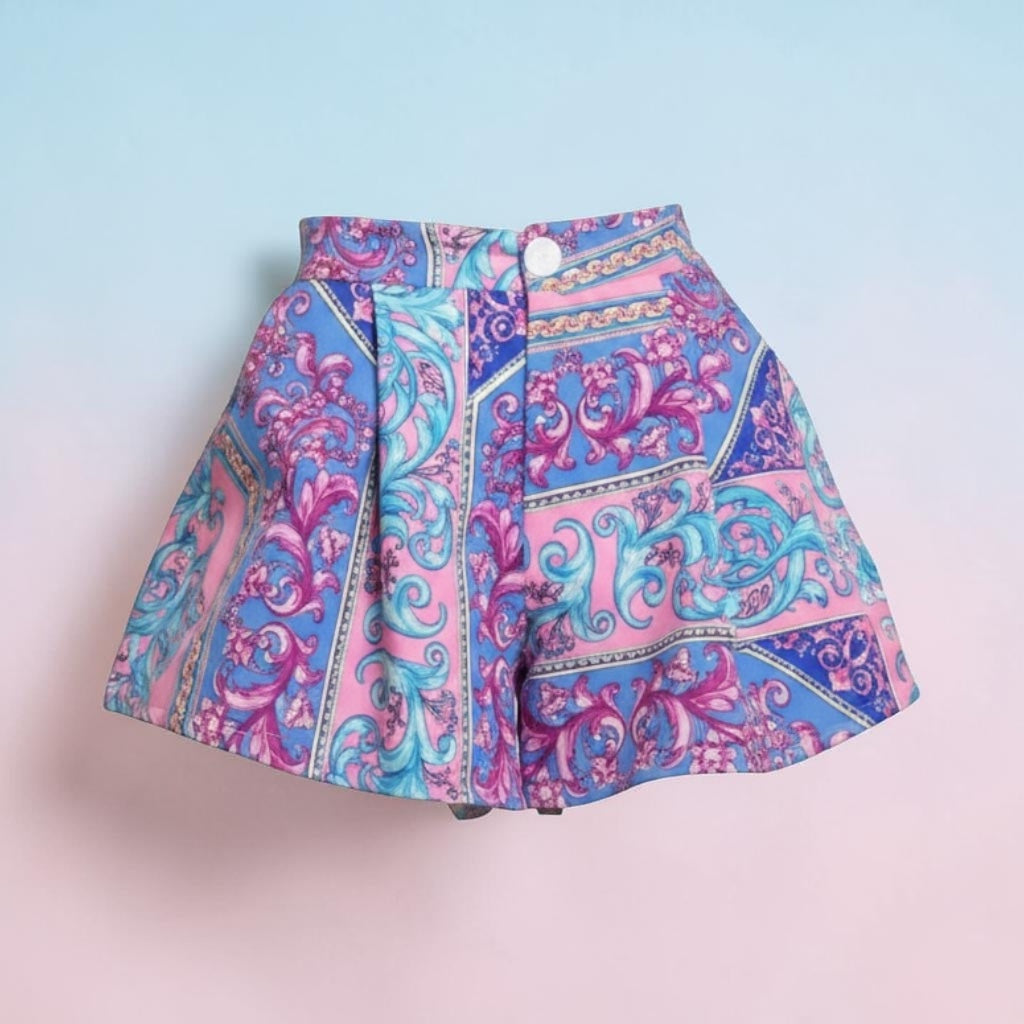 Lilac floral print