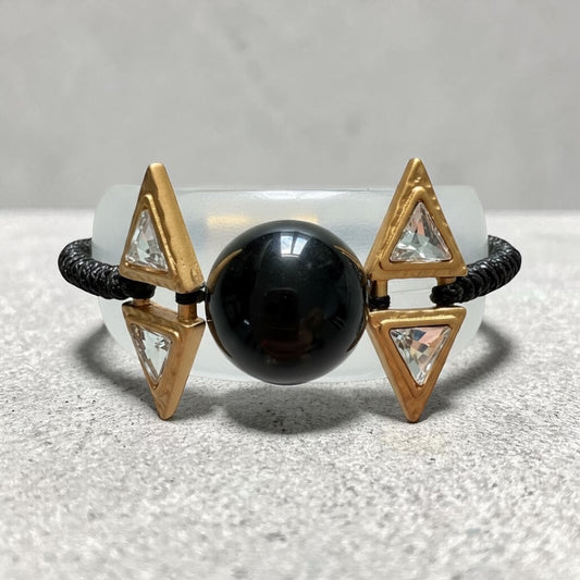 Bracelet with Natural Stone & Swarovski Crystals