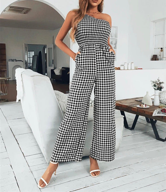 Checkers jumpsuit